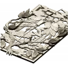 Панно "Пара журавлей" - 3D модель STL для ЧПУ