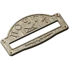 Classic arched mailplate STL 3D model for CNC milling