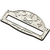 Classic arched mailplate STL 3D model for CNC milling