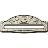 Classic arched mailplate STL 3D model for CNC milling