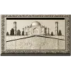 Taj Mahal Relief Panel STL - 3D model for CNC milling