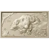 Тигр на скале - рельефная 3D модель STL для ЧПУ