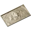 Тигр на скале - рельефная 3D модель STL для ЧПУ