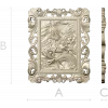 Dragon Slayer Relief - high-relief STL panel for CNC