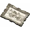 Three Horses on the Shore - high-relief STL 3D model for CNC