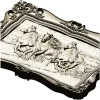 Three Horses on the Shore - high-relief STL 3D model for CNC