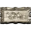 Three Horses on the Shore - high-relief STL 3D model for CNC