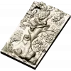 Timid Hunter - high-relief STL panel for CNC milling