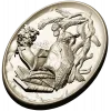 Scholar's Owl Oval Relief STL