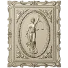 Themis Lady of Justice relief STL for CNC