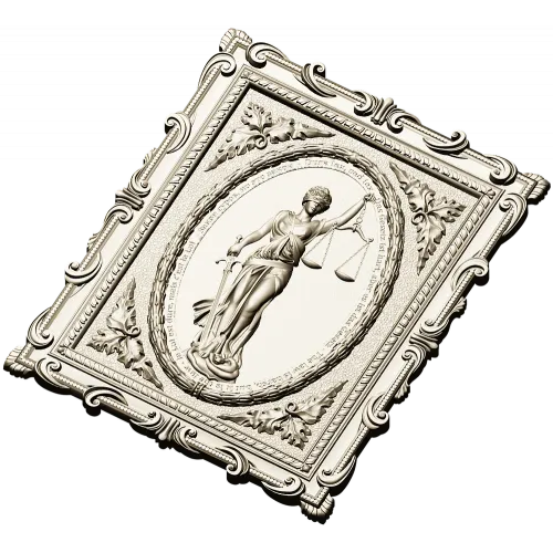 Themis Lady of Justice relief STL for CNC
