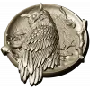 Owl Medallion Relief STL for CNC