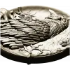 Owl Medallion Relief STL for CNC