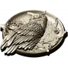 Owl Medallion Relief STL for CNC