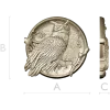 Owl Medallion Relief STL for CNC