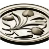 Tulip Medallion - STL 3D model for CNC milling