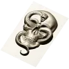 Viper's Embrace - Skull with Cobra high-relief STL