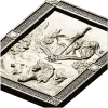 Chernobog high-relief plaque STL - 3D model for CNC carving