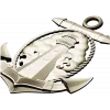 Anchor and Lighthouse Emblem STL 3D Model for CNC
