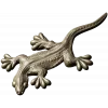 Gecko relief STL for CNC carving - detailed 3D model