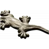 Gecko relief STL for CNC carving - detailed 3D model