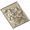 Fisherman and Mermaid relief panel - STL 3D model for CNC
