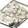Fisherman and Mermaid relief panel - STL 3D model for CNC