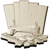 Banya Relief with Bucket, Ladle and Oak Leaves