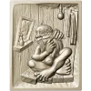 STL панно "Банный старец" - 3D модель для ЧПУ