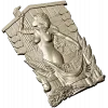 Steam Nymph Relief - STL 3D model for CNC carving