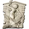 Steam Nymph Relief - STL 3D model for CNC carving