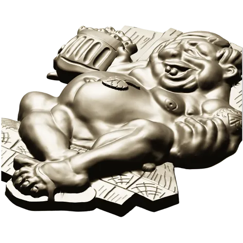 Jolly Banya Relief - STL 3D Model for CNC