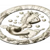 Sauna Nymph Medallion - detailed STL 3D model for CNC