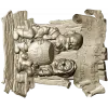 Bathhouse Companions Relief - STL 3D Model for CNC