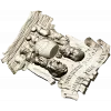 Bathhouse Companions Relief - STL 3D Model for CNC
