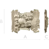 Bathhouse Companions Relief - STL 3D Model for CNC