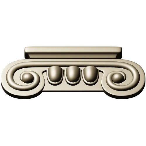 Ионическая капитель для ЧПУ - STL модель