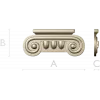 Ионическая капитель для ЧПУ - STL модель