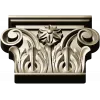Декоративная капитель "Розарий" - 3D модель STL для ЧПУ