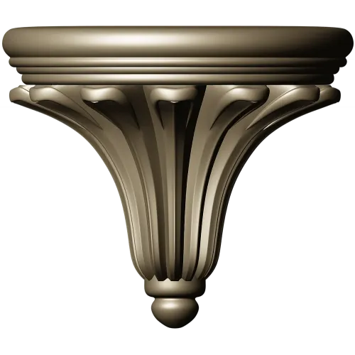 Веерная капитель - 3D модель STL для ЧПУ