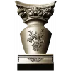 Classical Baluster with Corinthian Capital - STL 3D Model for CNC