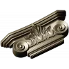 Капитель в ионическом стиле - 3D модель STL для ЧПУ