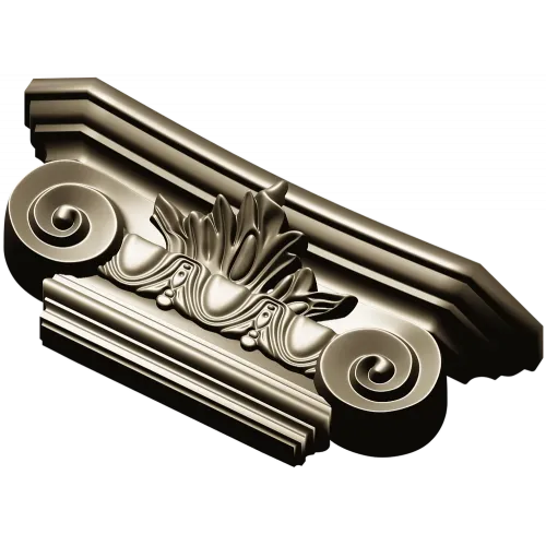Капитель в ионическом стиле - 3D модель STL для ЧПУ