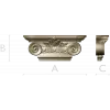Капитель в ионическом стиле - 3D модель STL для ЧПУ