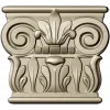 Ionic Acanthus Capital STL 3D Model for CNC Milling