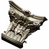 Corinthian Acanthus Capital STL - 3D model for CNC milling