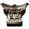 Corinthian Acanthus Capital STL - 3D model for CNC milling