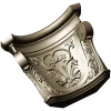 Acanthus Shell Capital - STL 3D model for CNC milling