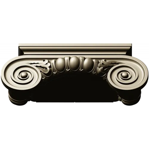 Ионическая капитель - 3D модель STL для ЧПУ