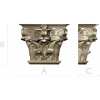 Капитель коринфская - 3D модель STL для ЧПУ